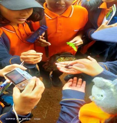 Field trip NHVPS RR nagar branch students Biopark Bangalore University 12