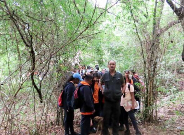 Field trip NHVPS RR nagar branch students Biopark Bangalore University 8