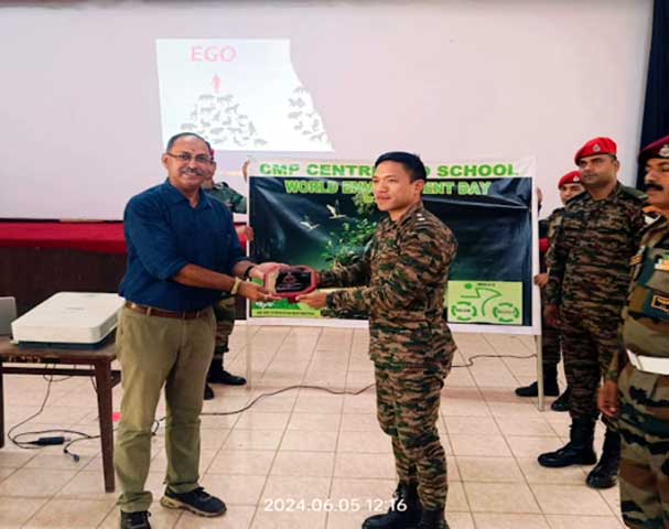 World Environment day Army Training centre 2